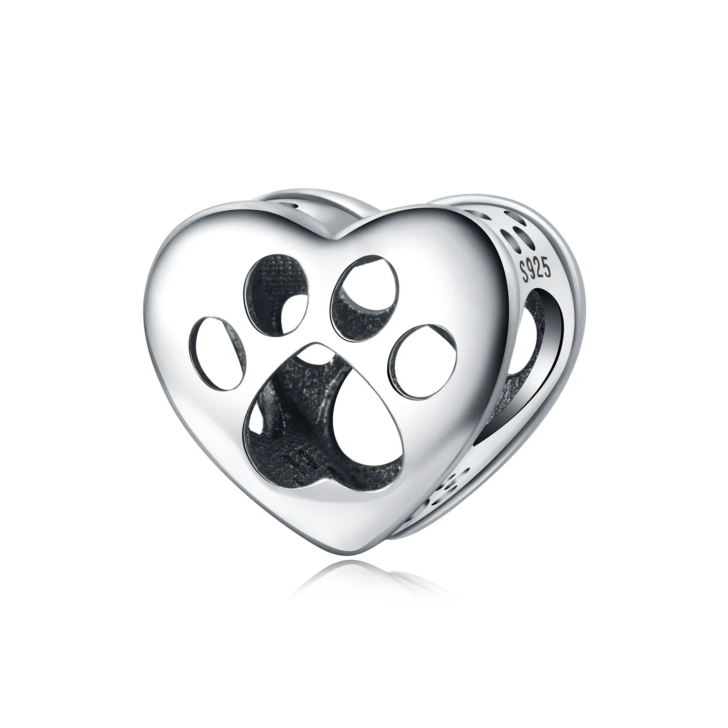 CYCUFF 925 Sterling Silver Heart Shaped Hollow Cute Claw Pendants Bracelet Charms Fit Necklace Jewelry Party Beads DIY Fine Gift
CYCUFF 925 Sterling Silver Heart Shaped Hollow Cute Claw Pendants Bracelet Charms Fit Necklace Jewelry Party Beads DIY Fine Gift