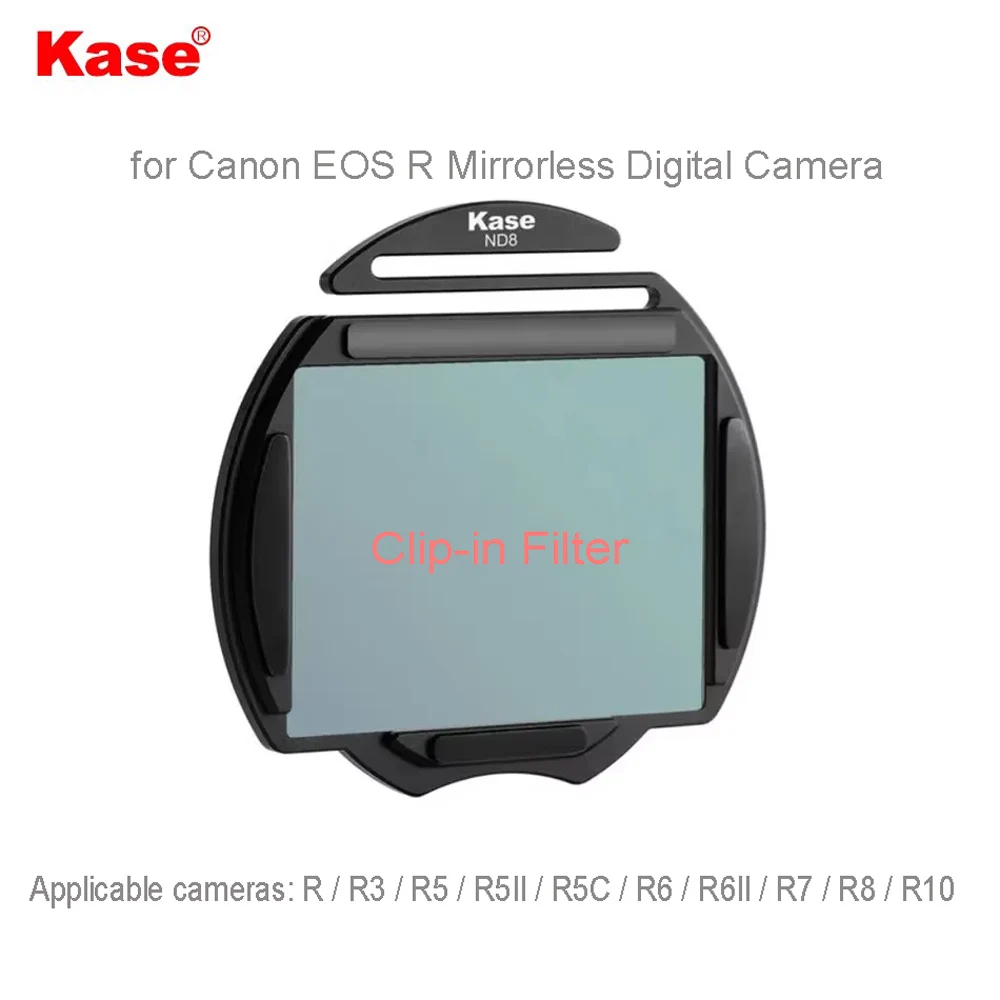 Kase Clip-in Filters For Canon EOS R Series Mirrorless Digital Cameras(R / R3 / R5 / R5II / R5C / R6 / R6II / R7 / R8 / R10)
Kase Clip-in Filters For Canon EOS R Series Mirrorless Digital Cameras(R / R3 / R5 / R5II / R5C / R6 / R6II / R7 / R8 / R10)