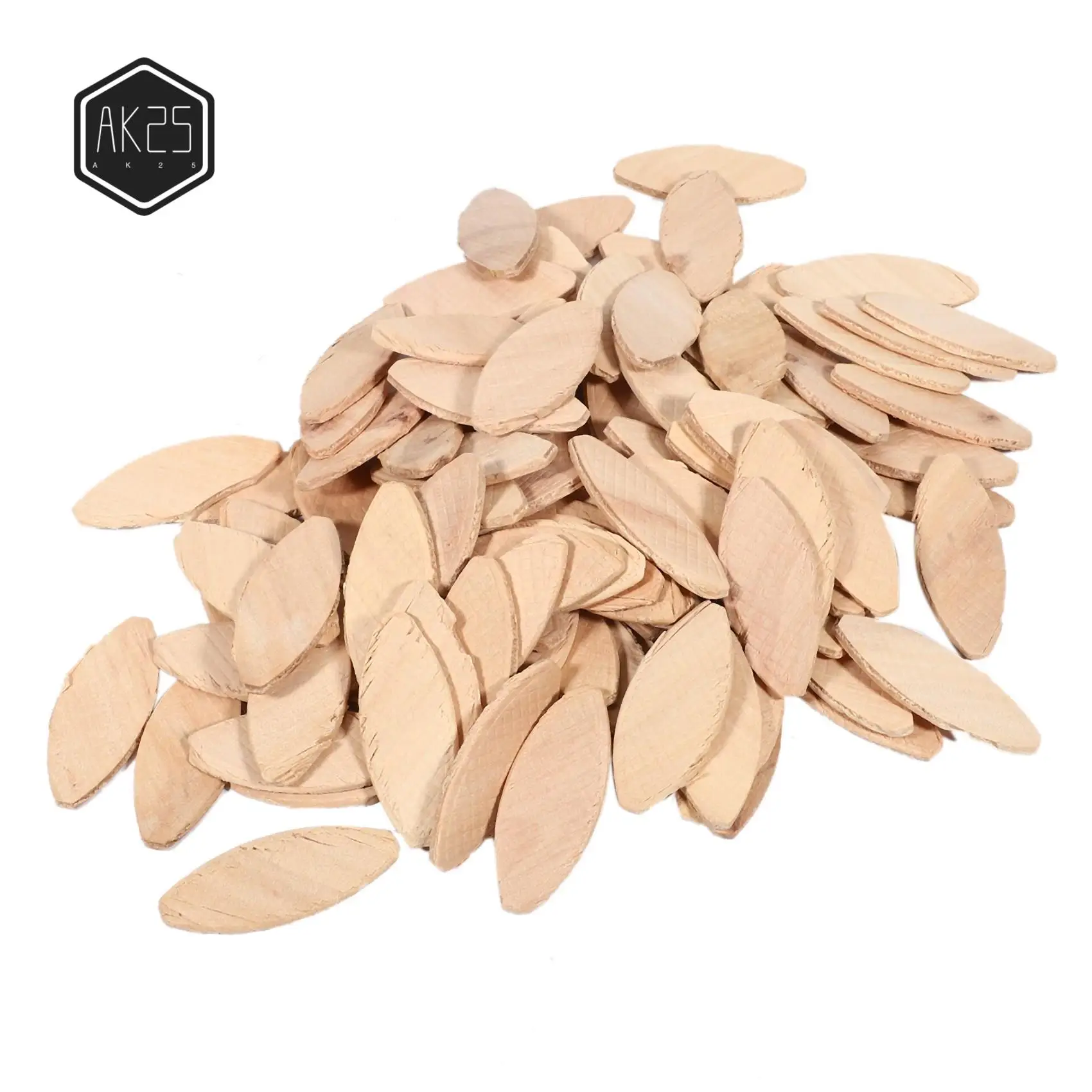 AK25-100Pcs No.20 Ассорти деревянного печенья для шипового станка Деревообрабатывающий фугатель печенья
AK25-100Pcs No.20 Ассорти деревянного печенья для шипового станка Деревообрабатывающий фугатель печенья