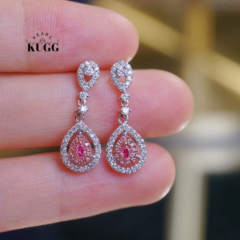 Серьги-подвески KUGG из белого золота 100% пробы с натуральными бриллиантами
Серьги-подвески KUGG из белого золота 100% пробы с натуральными бриллиантами
