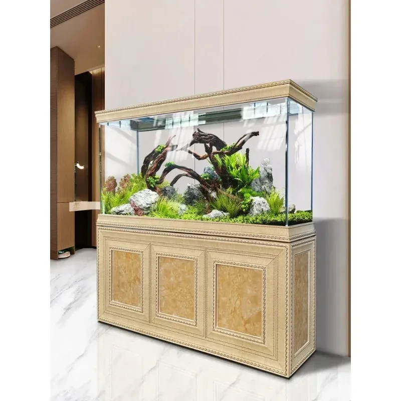Fish Tank Glass Aquarium Living Room Light Luxury Home Landscaping Full Set Change Water Bottom Filter H
Fish Tank Glass Aquarium Living Room Light Luxury Home Landscaping Full Set Change Water Bottom Filter H
