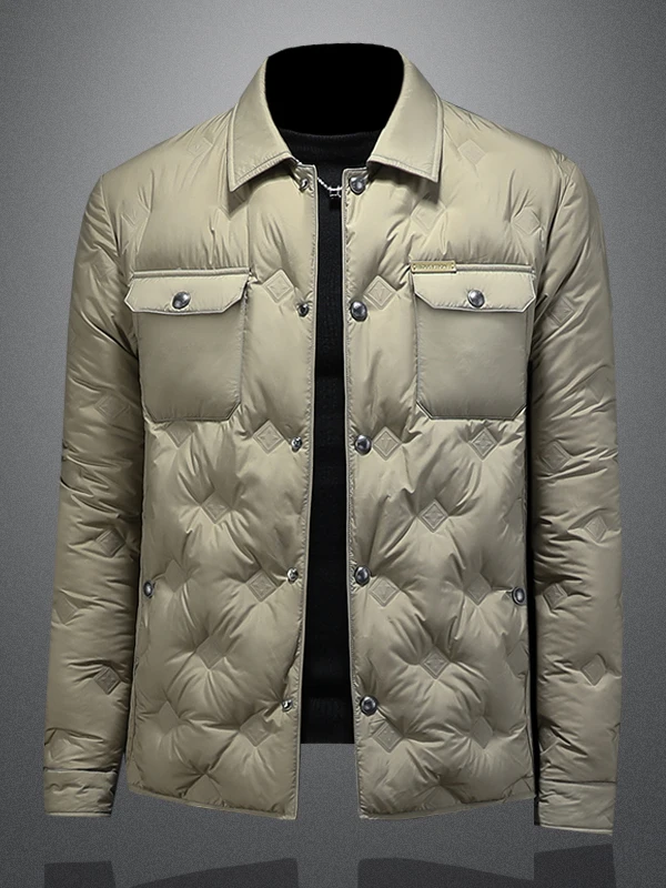 Men's irt Collar down Jaet 2025 Winter Faion Slim Fit Warm White Du down Outerwear Simple Sle Long Sve Coat
Men's irt Collar down Jaet 2025 Winter Faion Slim Fit Warm White Du down Outerwear Simple Sle Long Sve Coat