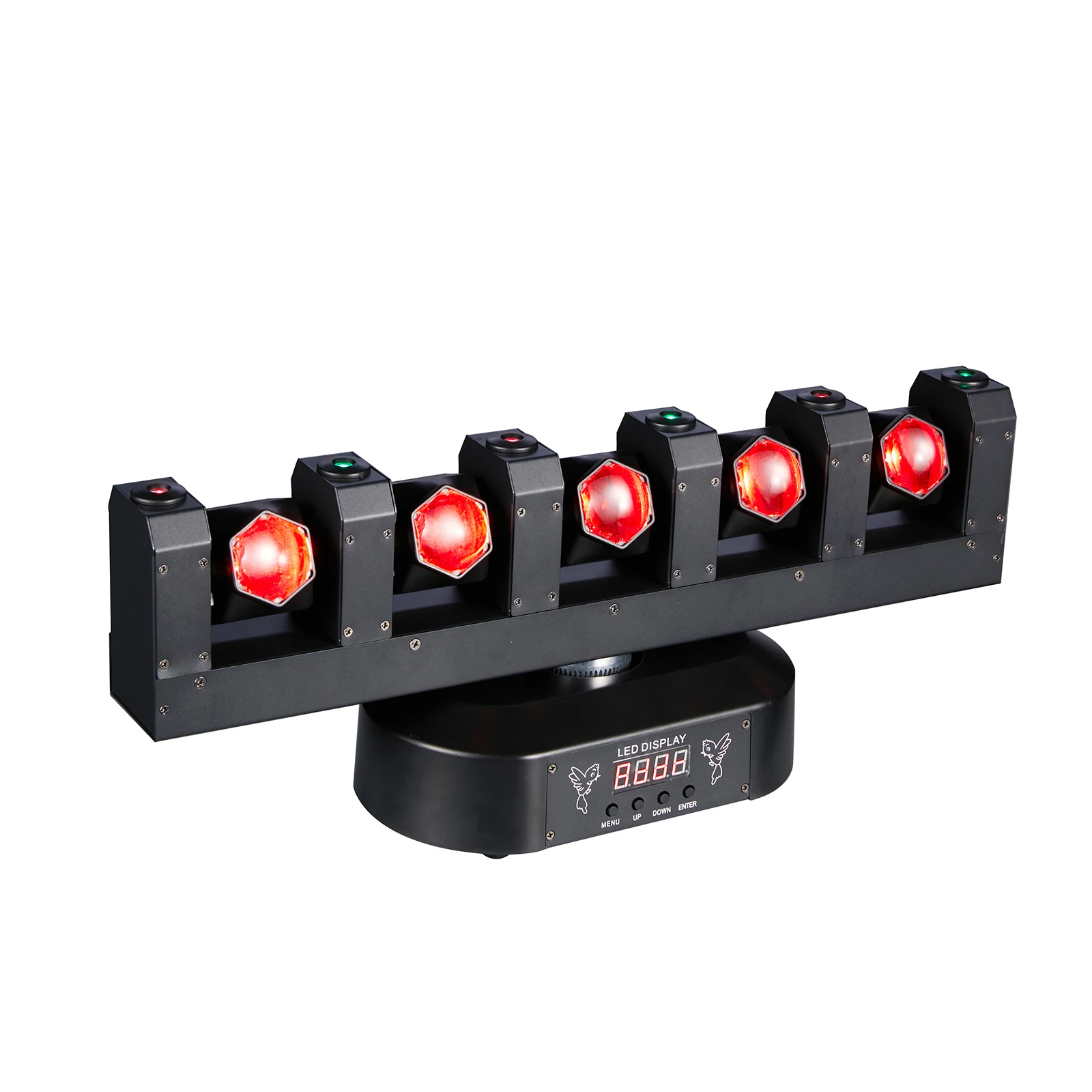 80W DJ Mobile Head Remote Control 5X10W Mini Beam Moving Head DMX512 RGBW Disco Stage Effect Light For Nightclub Wedding Event
80W DJ Mobile Head Remote Control 5X10W Mini Beam Moving Head DMX512 RGBW Disco Stage Effect Light For Nightclub Wedding Event