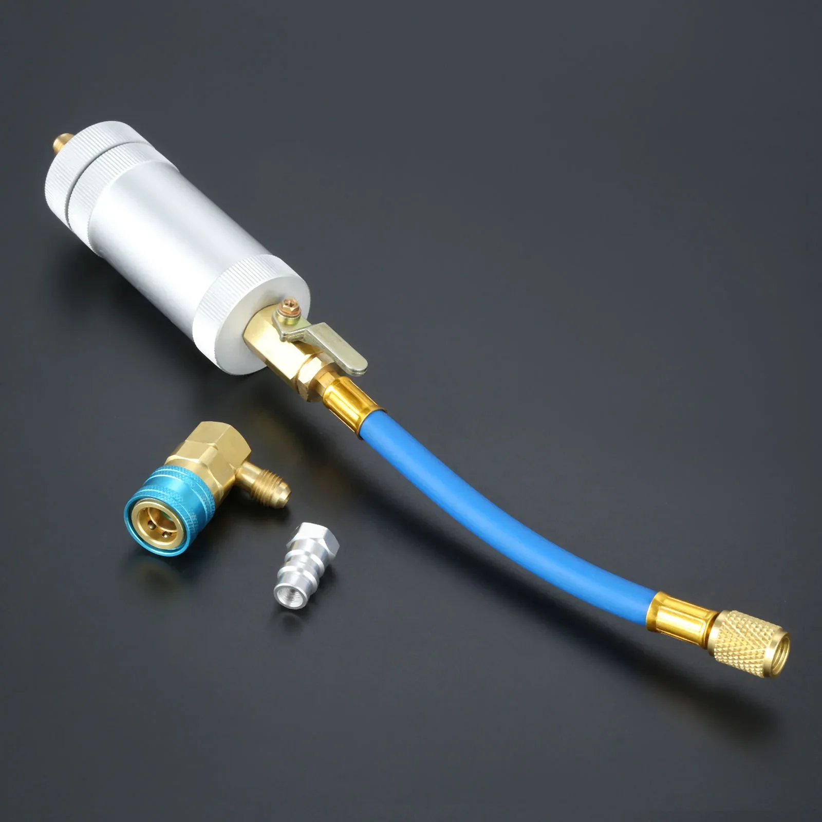 3pcs/Set 2OZ A/C Oil Injector R134a R12 R22 With Low Pressure Coupler R134A Quick Coupler For Car A/C AC R134A R12 R22
3pcs/Set 2OZ A/C Oil Injector R134a R12 R22 With Low Pressure Coupler R134A Quick Coupler For Car A/C AC R134A R12 R22