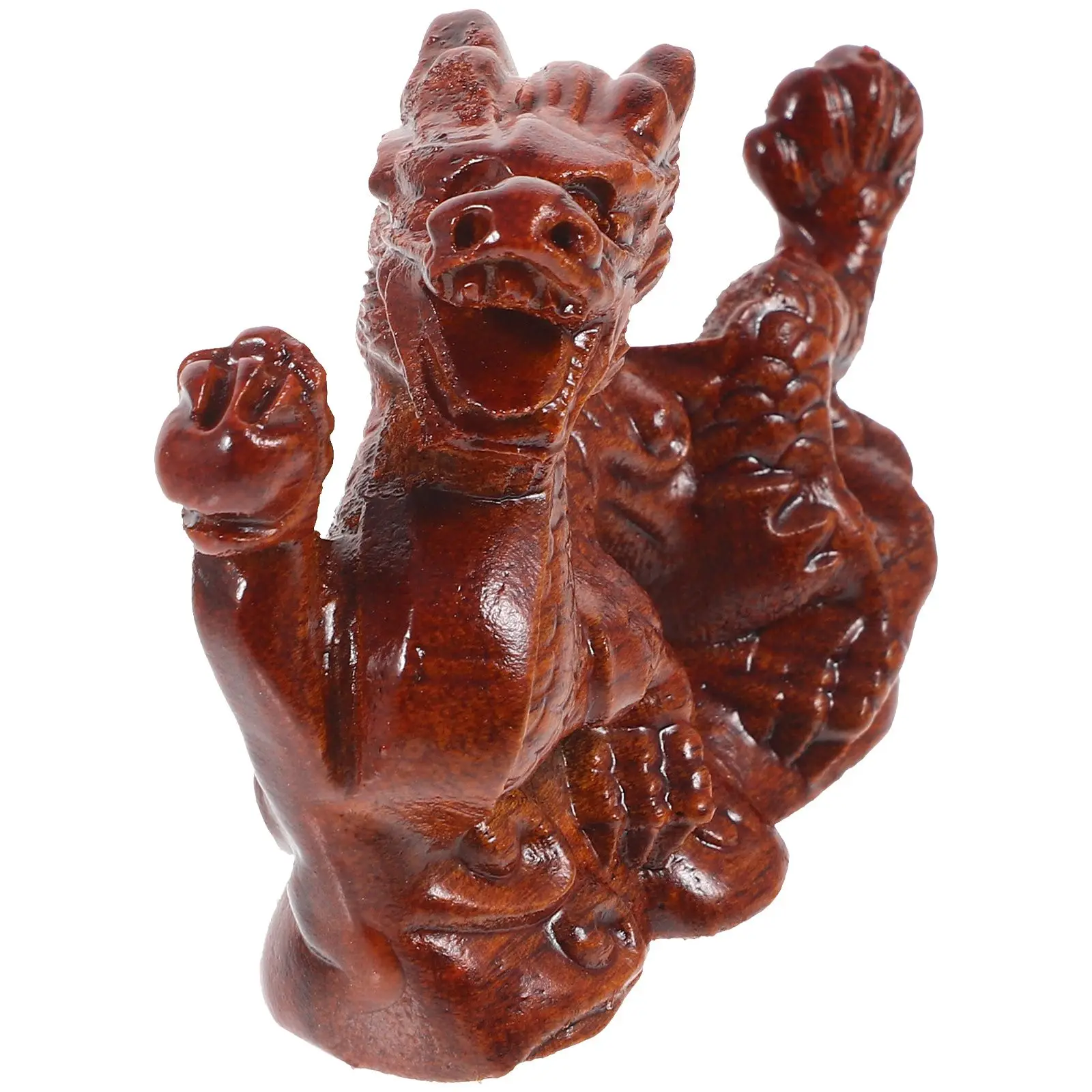 Wooden Dragon Statues Mini Feng Shui Red Ornament Decoration 10cm Desk Office Gift Creative Adornment Year Model
Wooden Dragon Statues Mini Feng Shui Red Ornament Decoration 10cm Desk Office Gift Creative Adornment Year Model