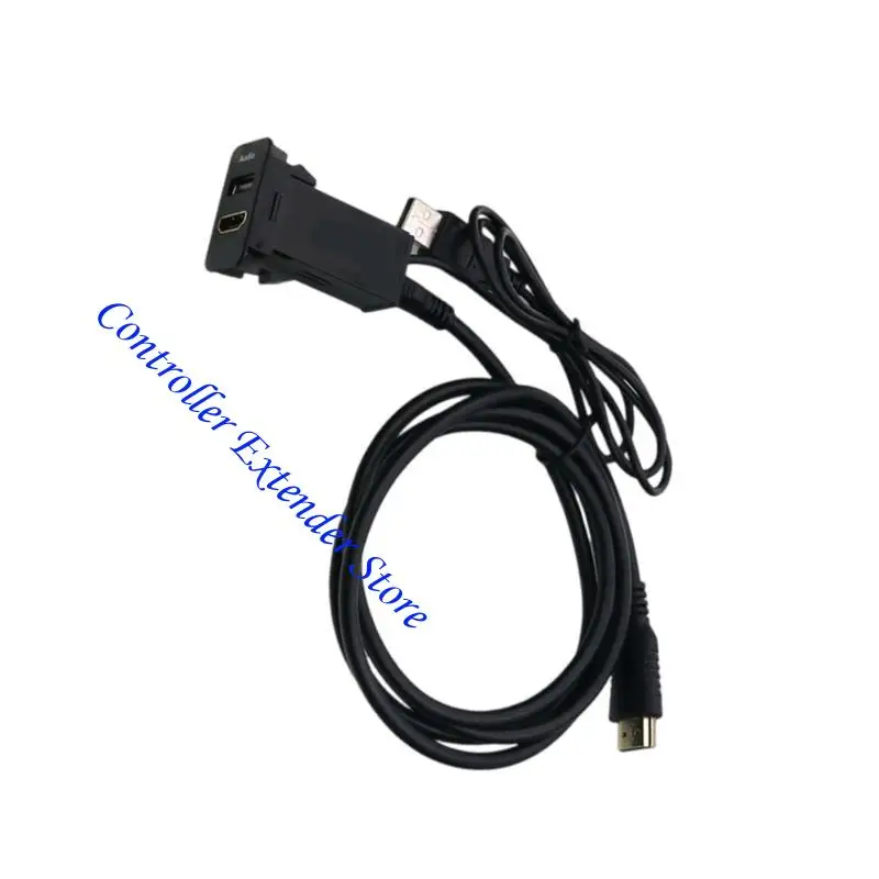 N84b транспортное средство USB Слуховое входное входное разъему HDTV Video Line для автомобильного автомобиля улучшает опыт в
N84b транспортное средство USB Слуховое входное входное разъему HDTV Video Line для автомобильного автомобиля улучшает опыт в