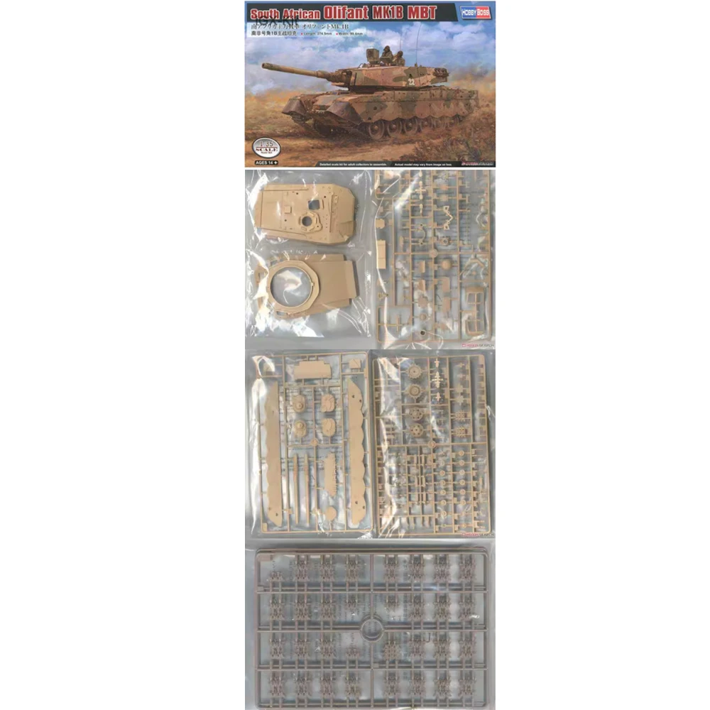 Hobbyboss 83897 Масштабная модель 1/35 Южноафриканского основного боевого танка Olifant MK1B MK1, пластиковый конструктор для хобби
Hobbyboss 83897 Масштабная модель 1/35 Южноафриканского основного боевого танка Olifant MK1B MK1, пластиковый конструктор для хобби