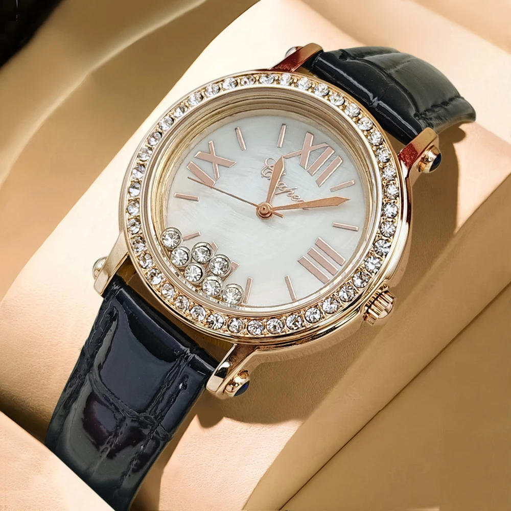 New Vintage Green Watch for Women, Stylish and Waterproof, Elegant and Luxurious with Diamond Accents, Niche Forest-Style Camellia Small Green Watch for Women, Happy Diamond
New Vintage Green Watch for Women, Stylish and Waterproof, Elegant and Luxurious with Diamond Accents, Niche Forest-Style Camellia Small Green Watch for Women, Happy Diamond