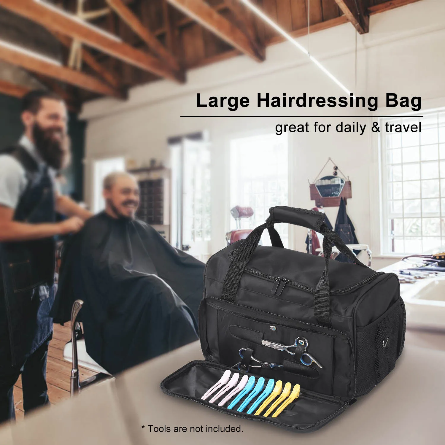 Hairdressing Bag Large Capacity Hair Stylist Cosmetic Organizer Grooming Toiletry Travel Bag Nail Polish Organizer Box
Hairdressing Bag Large Capacity Hair Stylist Cosmetic Organizer Grooming Toiletry Travel Bag Nail Polish Organizer Box