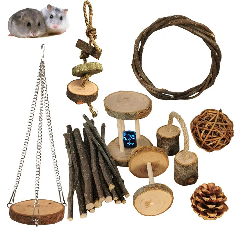 Hamster guinea pig wooden pet toy rabbit molar supplies parrot chewing toy combination set
Hamster guinea pig wooden pet toy rabbit molar supplies parrot chewing toy combination set