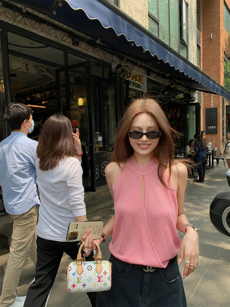 Женский летний вязаный шелковый топ NanaByNana с двусторонним использованием, комфортный свободный крой, стандартная длина, однотонный
Женский летний вязаный шелковый топ NanaByNana с двусторонним использованием, комфортный свободный крой, стандартная длина, однотонный