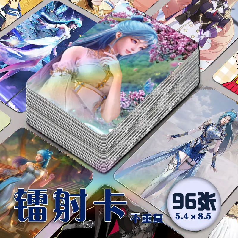 96 Pc/set Douluo Continent: The Comic Focusing on Tang Wutong Manga Laser Lomo Card Album Comic Characters Photo card Fans
96 Pc/set Douluo Continent: The Comic Focusing on Tang Wutong Manga Laser Lomo Card Album Comic Characters Photo card Fans