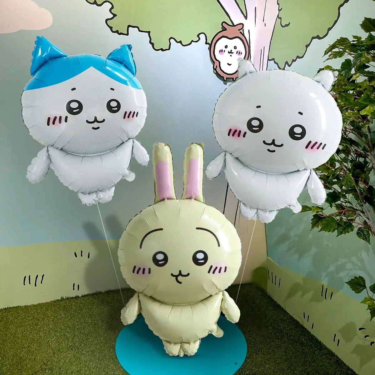 Набор воздушных шаров Kawaii Hachiware Usagi Chiikawa: милые аниме-фигурки из алюминиевой пленки для создания праздничной атмосферы, подарок
Набор воздушных шаров Kawaii Hachiware Usagi Chiikawa: милые аниме-фигурки из алюминиевой пленки для создания праздничной атмосферы, подарок