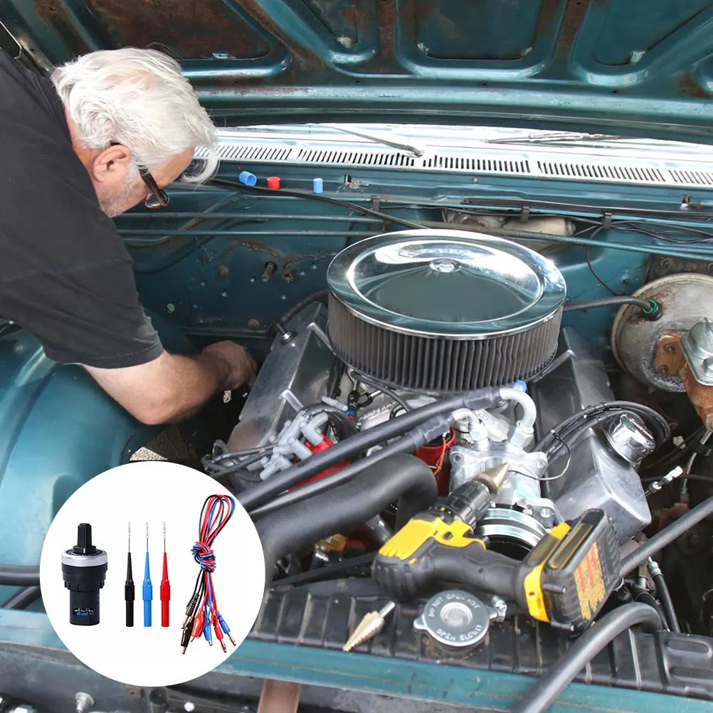 Комплект аналоговых датчиков сопротивления для автомобиля: регулируемый набор для ремонта электрических цепей, симулятор автомобильных датчиков
Комплект аналоговых датчиков сопротивления для автомобиля: регулируемый набор для ремонта электрических цепей, симулятор автомобильных датчиков