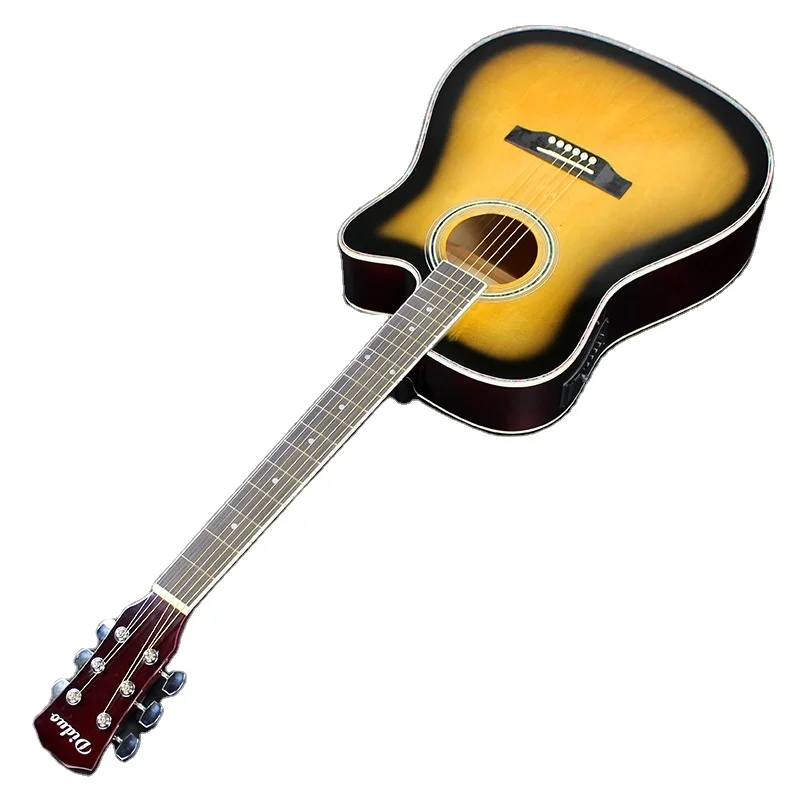 Hooqu Cheap China Electric Guitar 41 Inch Acoustic Electric Guitar Kit Vintage Sunburst 39 Inch Acoustic Guiar
Hooqu Cheap China Electric Guitar 41 Inch Acoustic Electric Guitar Kit Vintage Sunburst 39 Inch Acoustic Guiar