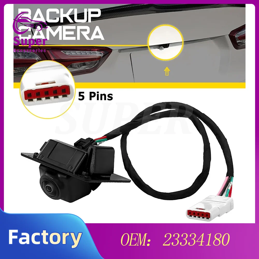 High Quality 23334180 For Chevrolet Malibu 1.5L 1.8L 2.0L 2016-2022 Car Rear View BackUp Assist Parking Camera Reversing Camera
High Quality 23334180 For Chevrolet Malibu 1.5L 1.8L 2.0L 2016-2022 Car Rear View BackUp Assist Parking Camera Reversing Camera