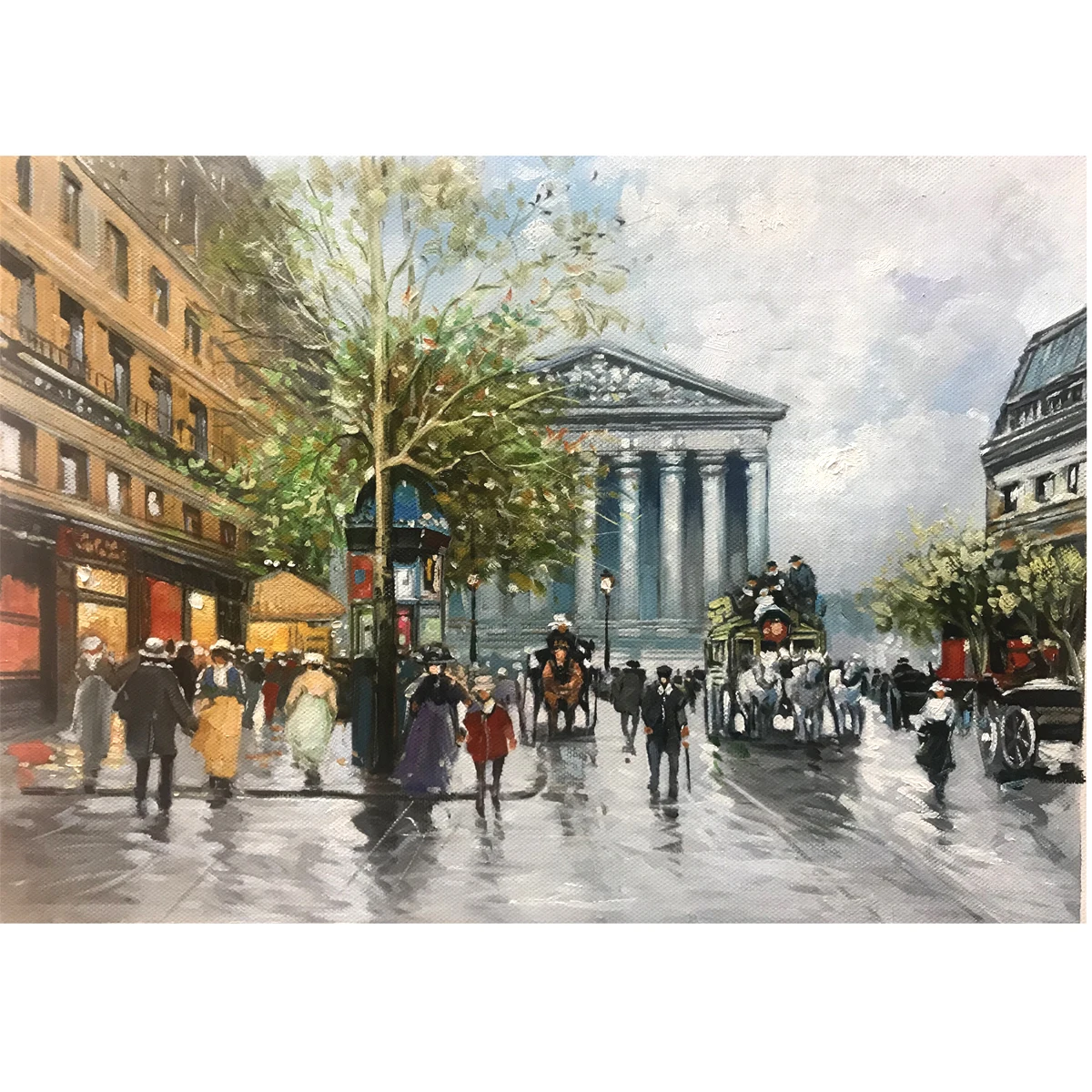 Antoine Blanchard oil paintings,Rue Royal Madeleine,hand painted famous painting reproduction,Paris street scene oil painting
Antoine Blanchard oil paintings,Rue Royal Madeleine,hand painted famous painting reproduction,Paris street scene oil painting