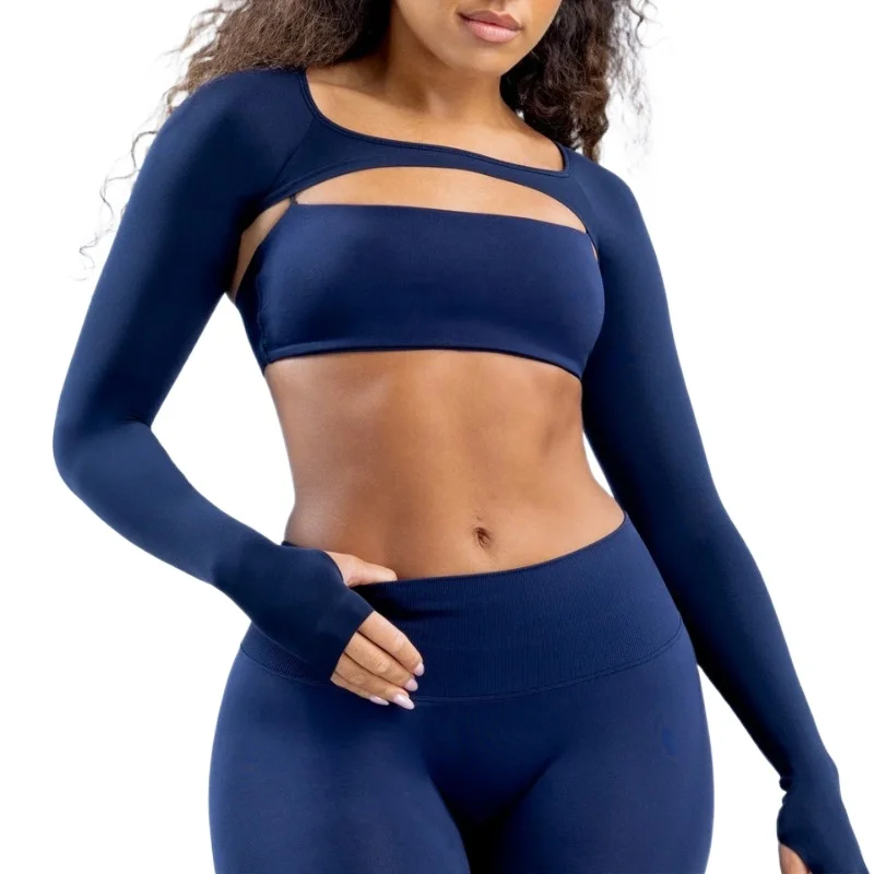 New Sports Long Sleeve Shrug Seamless Spandex Woman Fitness Elastic Breathable Shrug Sports Long Sleeve(Not Contain Bra)
New Sports Long Sleeve Shrug Seamless Spandex Woman Fitness Elastic Breathable Shrug Sports Long Sleeve(Not Contain Bra)