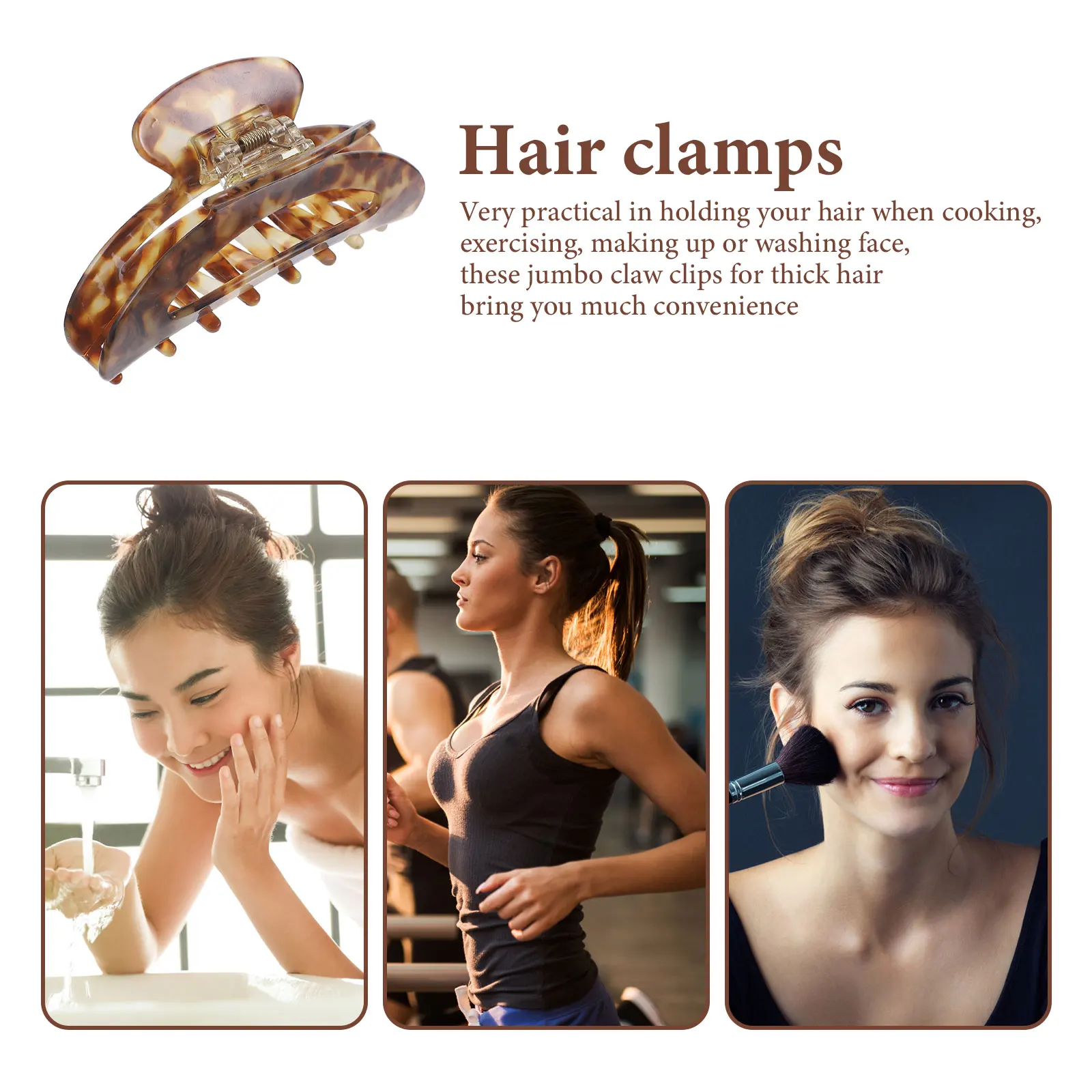 Marble Textured Hair Clip Jaw Claw Girls Big Flat Trendy Clips Bun Women Unique to Weave Baby
Marble Textured Hair Clip Jaw Claw Girls Big Flat Trendy Clips Bun Women Unique to Weave Baby