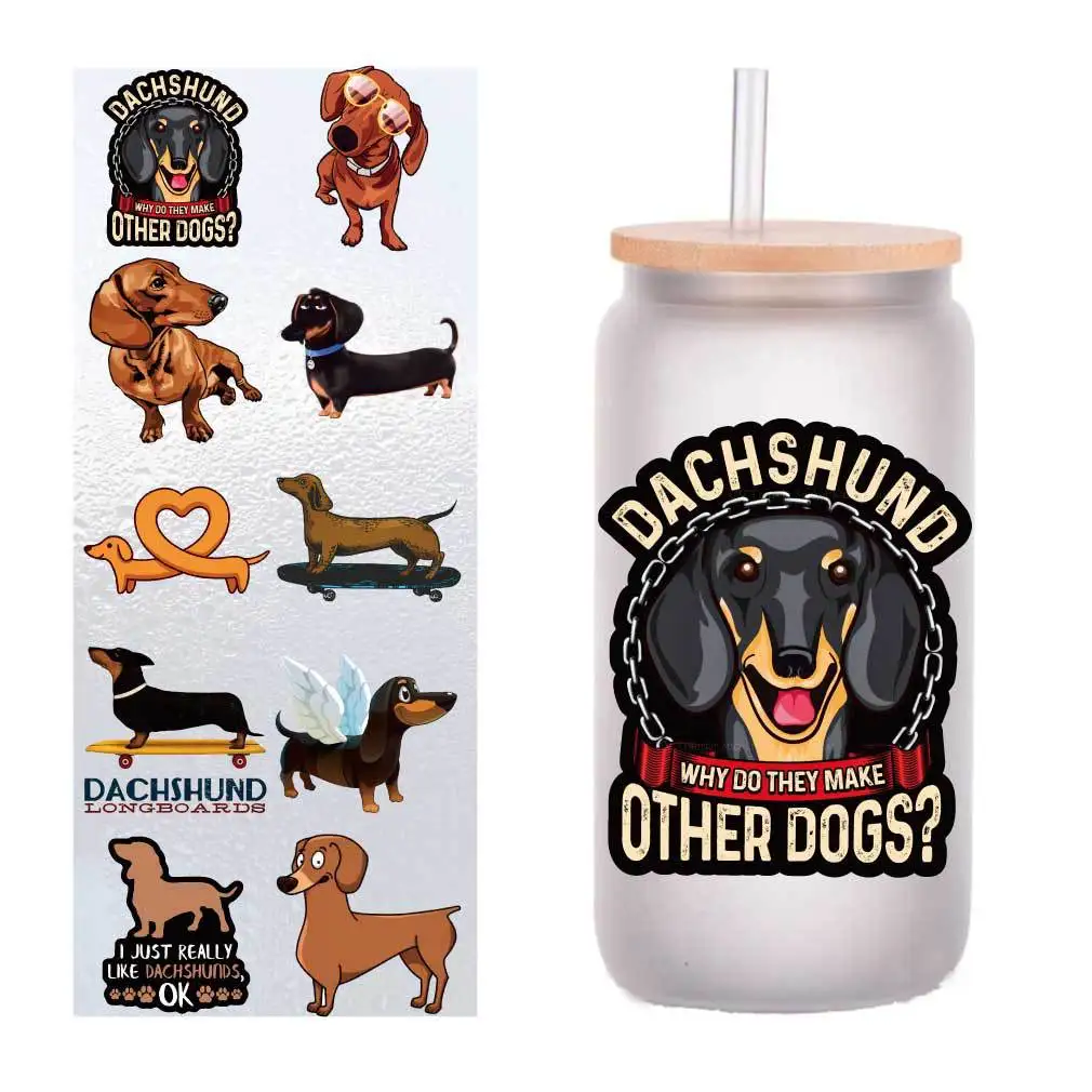 10 pieces/pack of cute cartoon UV transfer stickers for animals and dogs, customized four-inch crystal label cups.
10 pieces/pack of cute cartoon UV transfer stickers for animals and dogs, customized four-inch crystal label cups.