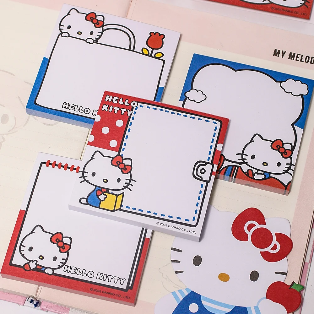 Оригинальный блокнот Sanrio Hello Kitty, 50 листов, милый блокнот с рисунком Kt Cat, нелипкий блокнот для сообщений, школьные канцелярские товары, подарки
Оригинальный блокнот Sanrio Hello Kitty, 50 листов, милый блокнот с рисунком Kt Cat, нелипкий блокнот для сообщений, школьные канцелярские товары, подарки