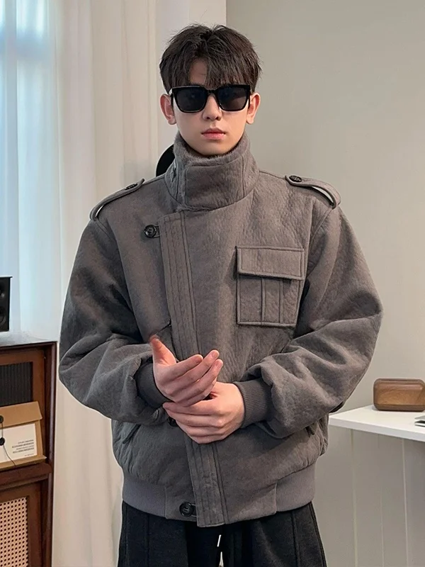 Мужская утепленная зимняя куртка из хлопка, рабочая одежда, теплая верхняя одежда с искусственным мехом, отложным воротником и боковыми пуговицами
Мужская утепленная зимняя куртка из хлопка, рабочая одежда, теплая верхняя одежда с искусственным мехом, отложным воротником и боковыми пуговицами