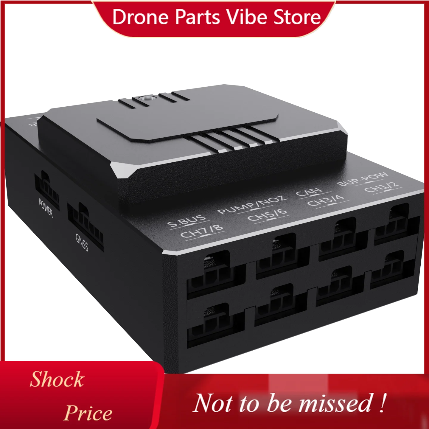 DPBOYING PALADIN V2 Flight Controller with GPS PMU Navigation LED Optional Terrain Obstacle Radar for Agriculture Spraying Drone
DPBOYING PALADIN V2 Flight Controller with GPS PMU Navigation LED Optional Terrain Obstacle Radar for Agriculture Spraying Drone