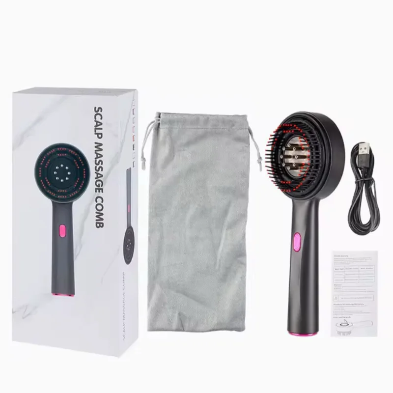 3 In 1 Red Light Scalp Massager Brush Cordless Hair Applicator Massage Comb Open
3 In 1 Red Light Scalp Massager Brush Cordless Hair Applicator Massage Comb Open