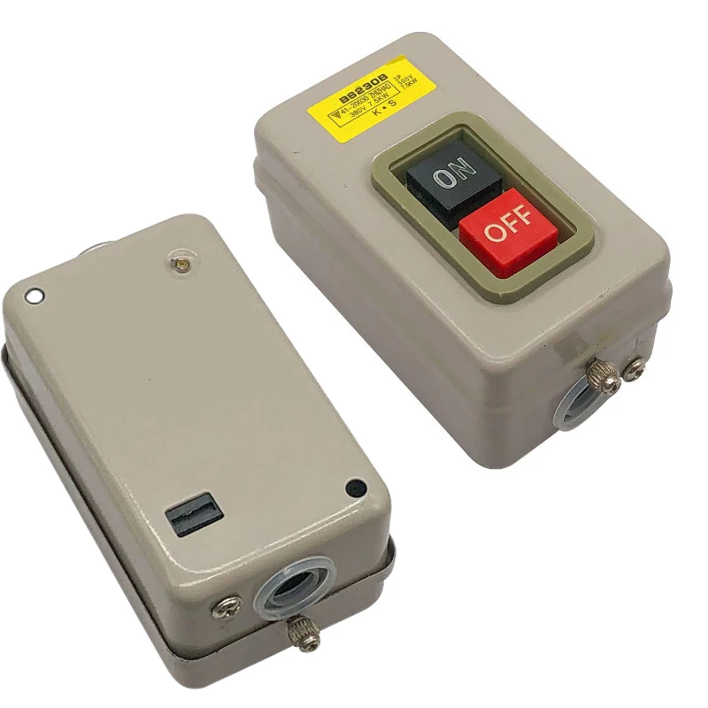 380V 7.5KW Industrial Cutting Machine Switch For 400type Cutting Tool Heavy Duty Push Button On Off Button Switch
380V 7.5KW Industrial Cutting Machine Switch For 400type Cutting Tool Heavy Duty Push Button On Off Button Switch