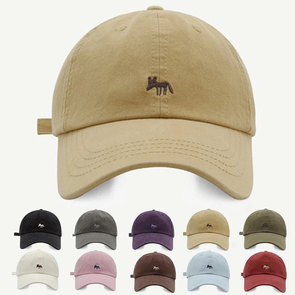 Fashion Summer Cartoon Little Fox Embroidery Baseball Caps for Women Men Outdoor Hat Adjustable Sports Casual Hip Hop Sun Hat
Fashion Summer Cartoon Little Fox Embroidery Baseball Caps for Women Men Outdoor Hat Adjustable Sports Casual Hip Hop Sun Hat