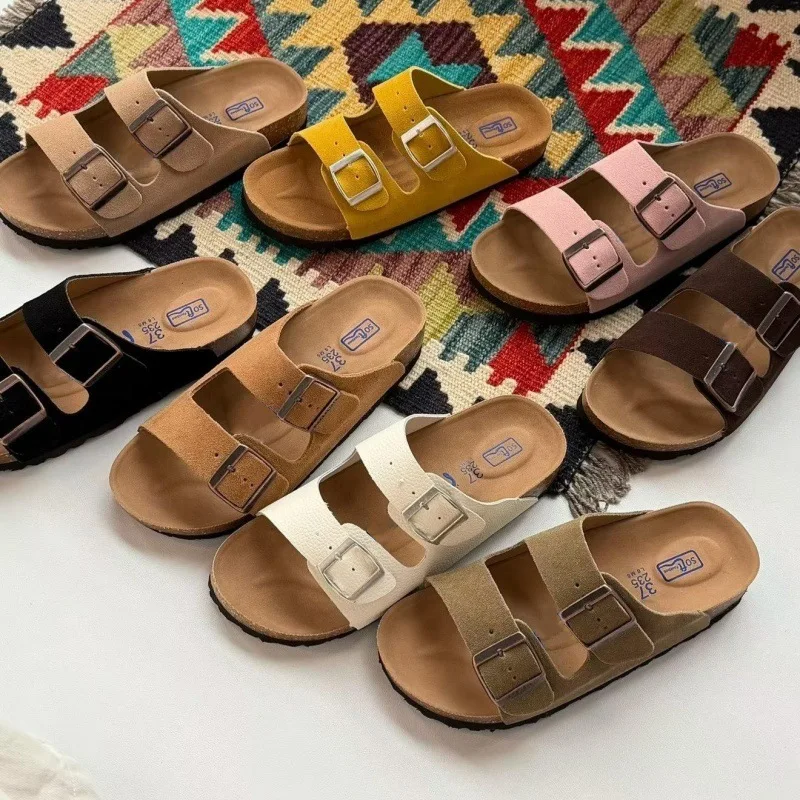 New Boston Clogs Slippers For Women Men Cork Sandals Femme Hombre Suede Mules Slides With Arch Mujer Zuecos Shoes
New Boston Clogs Slippers For Women Men Cork Sandals Femme Hombre Suede Mules Slides With Arch Mujer Zuecos Shoes