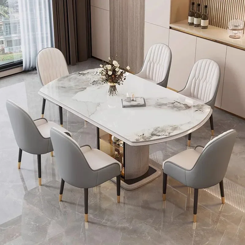Space Savers Minimalist Dining Table Luxury Living Design Relaxing Dining Table Waterproof Nordic Mesa De Comedor Home Furniture
Space Savers Minimalist Dining Table Luxury Living Design Relaxing Dining Table Waterproof Nordic Mesa De Comedor Home Furniture