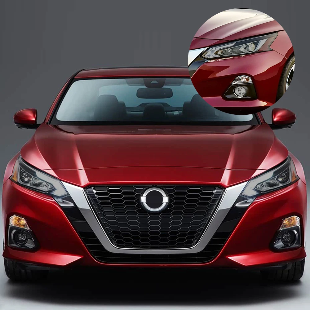 Premium Pre-Cut Smoke Black High-Gloss TPU Headlight Film for Nissan Altima L34 2019-20226 PPF Anti-Scratch Vinyl Wrap Kit
Premium Pre-Cut Smoke Black High-Gloss TPU Headlight Film for Nissan Altima L34 2019-20226 PPF Anti-Scratch Vinyl Wrap Kit
