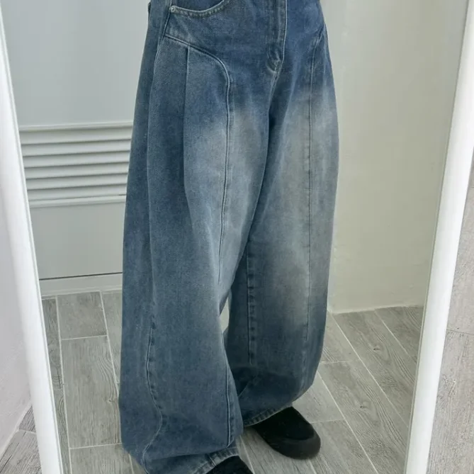 Spring 2026 Chic Vintage Casual Wide Leg Denim Jeans Folded Versatile High Waist Cotton Blend Standard Fit Four Seasons Ladies
Spring 2026 Chic Vintage Casual Wide Leg Denim Jeans Folded Versatile High Waist Cotton Blend Standard Fit Four Seasons Ladies