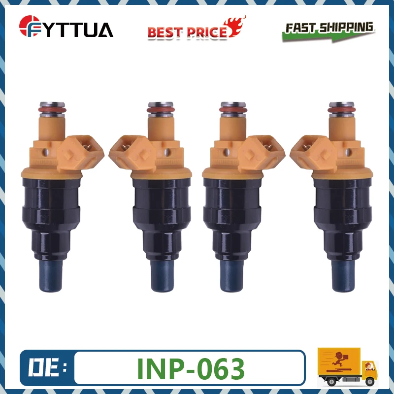 4PCS Fuel Injector INP-063 INP 063 INP063 For MITSUBISHI Galant 1992-1996 1.8L 2.0L MD175076 MDH210
4PCS Fuel Injector INP-063 INP 063 INP063 For MITSUBISHI Galant 1992-1996 1.8L 2.0L MD175076 MDH210