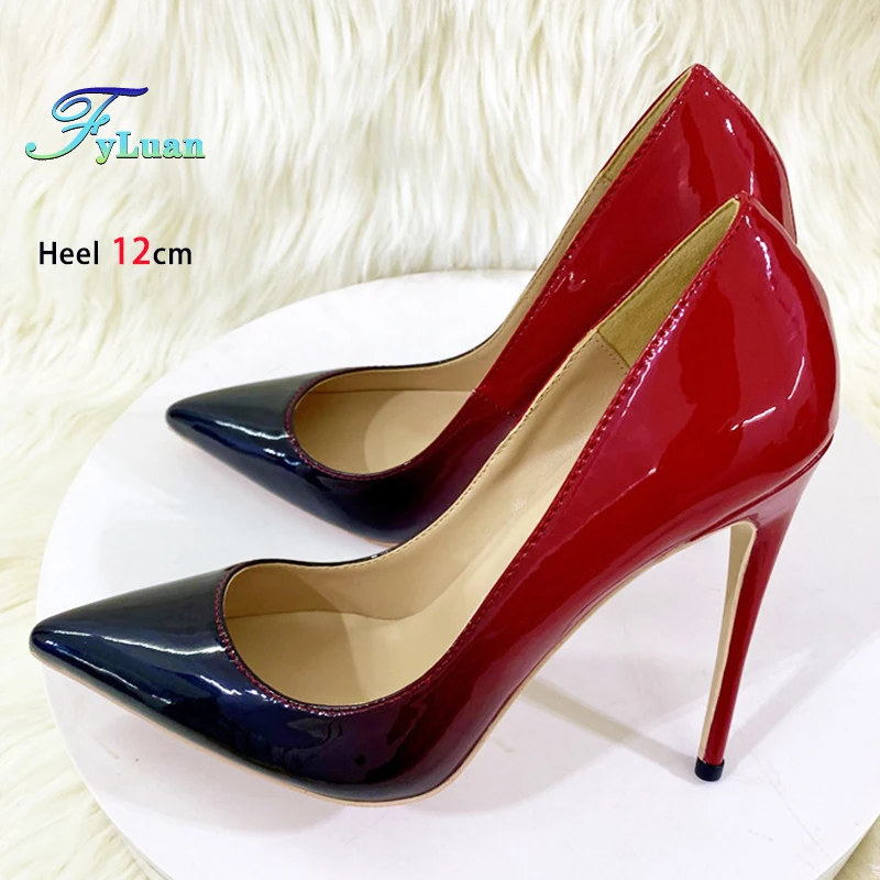 Black Red Gradient Color Women's Pumps 8CM 10CM 12CM Europe and America Versatile Big Size High Heels Pointed Toe Woman Shoes
Black Red Gradient Color Women's Pumps 8CM 10CM 12CM Europe and America Versatile Big Size High Heels Pointed Toe Woman Shoes