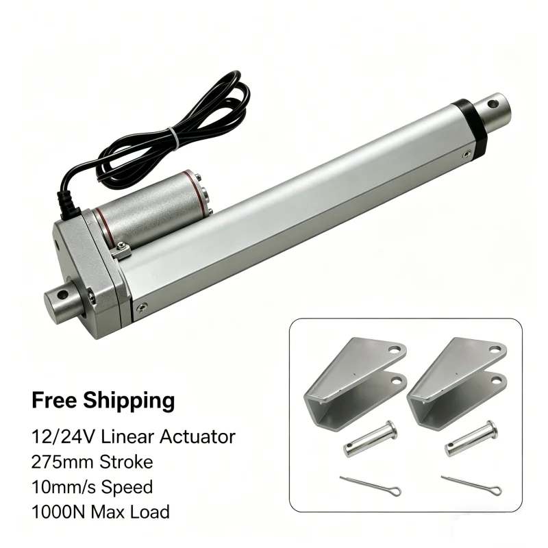 Free Shipping 1000N Max Load 12V 275mm Stroke Linear Actuator With 10mm/s Speed Electric Linear Actuator
Free Shipping 1000N Max Load 12V 275mm Stroke Linear Actuator With 10mm/s Speed Electric Linear Actuator