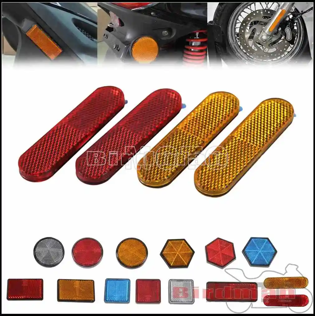 Для Harley Chopper Cafe Racer на заказ мотоцикл красные прямоугольные отражатели PMMA пластиковый предупреждающий отражатель болт на светоотражающей пластине
Для Harley Chopper Cafe Racer на заказ мотоцикл красные прямоугольные отражатели PMMA пластиковый предупреждающий отражатель болт на светоотражающей пластине