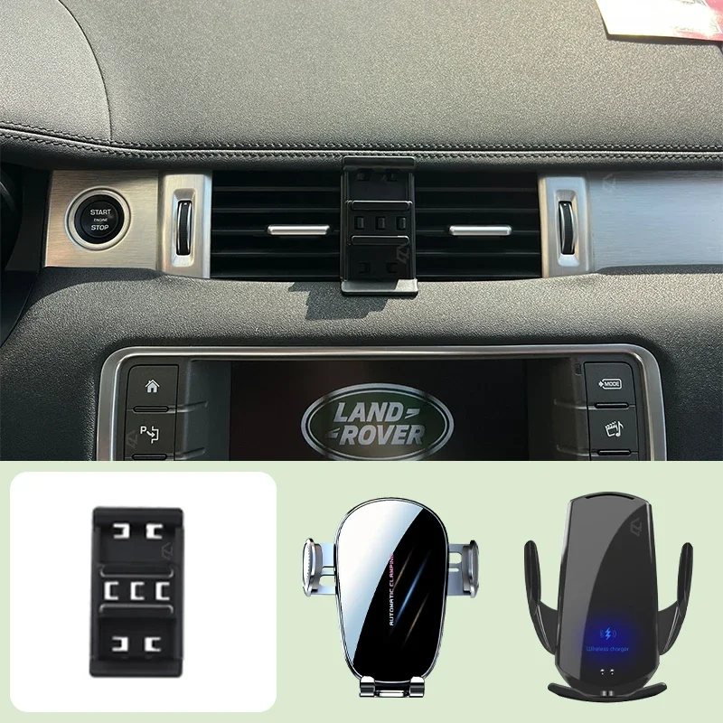Car Mobile Phone Holder For Land Range Rover Evoque 2014-2018 Car Special Bracket Base Support Wireless Charging Bracket
Car Mobile Phone Holder For Land Range Rover Evoque 2014-2018 Car Special Bracket Base Support Wireless Charging Bracket