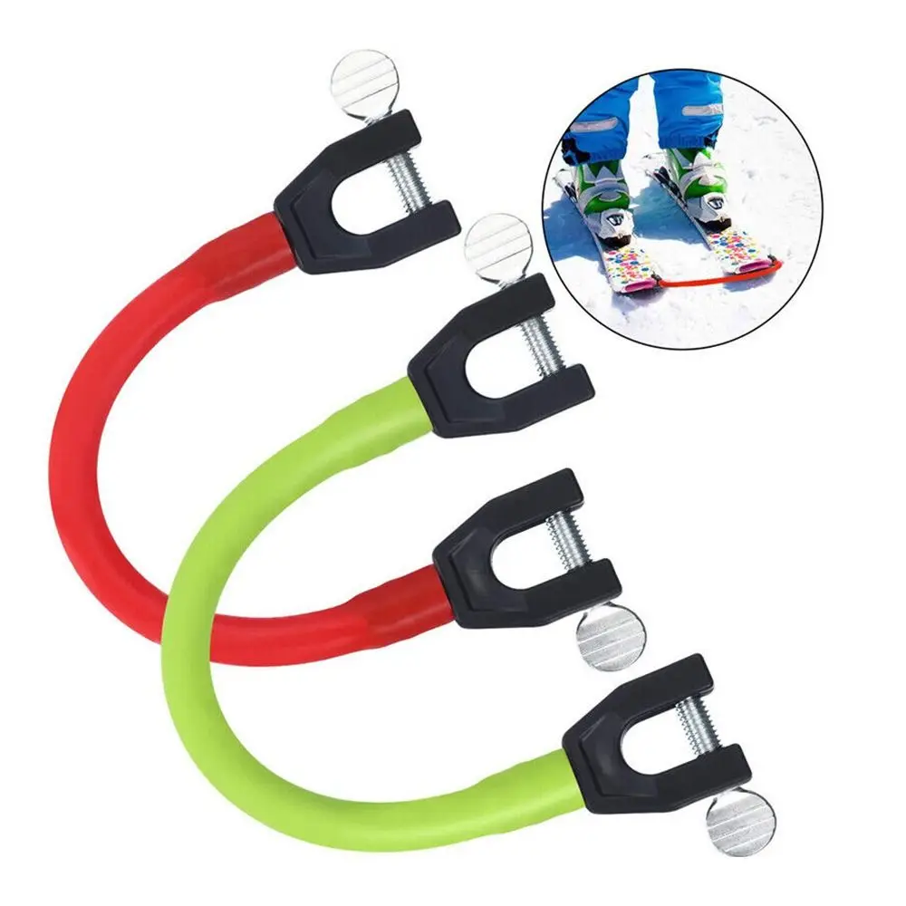 For Beginners Ski Tip Connector Anti-slip High Elasticity Ski Fixture Firmer Safe Ski Training Aids Snowboarding Accessories
For Beginners Ski Tip Connector Anti-slip High Elasticity Ski Fixture Firmer Safe Ski Training Aids Snowboarding Accessories