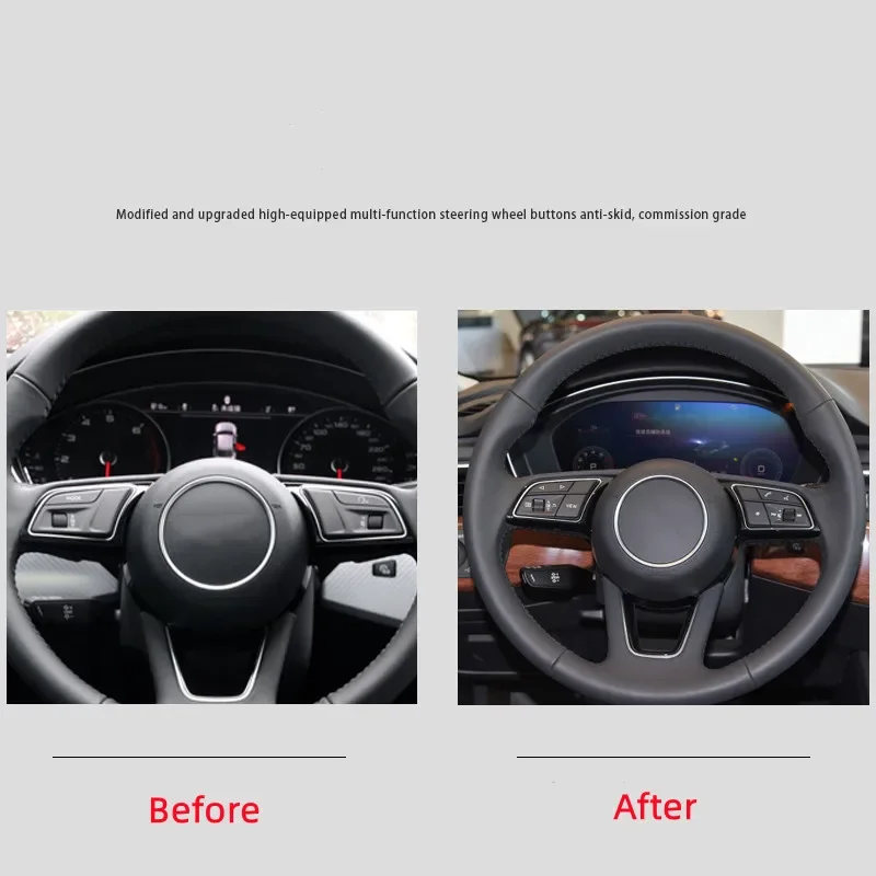 Original keys For Audi's new 17 A3 A4L A5 Q2L Q5L modified upgraded multi-function steering wheel button
Original keys For Audi's new 17 A3 A4L A5 Q2L Q5L modified upgraded multi-function steering wheel button