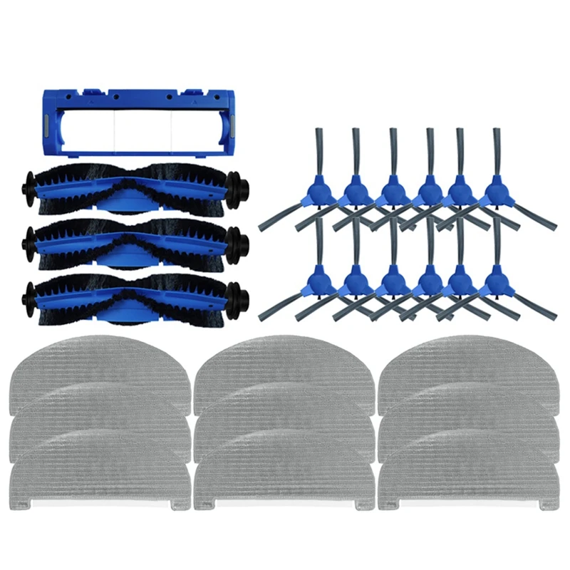 For Eufy G40/G40 Hybrid Main Roller Brush Side Brush Mop Cloths Brush Cover Spare Parts Accessories 25PCS
For Eufy G40/G40 Hybrid Main Roller Brush Side Brush Mop Cloths Brush Cover Spare Parts Accessories 25PCS