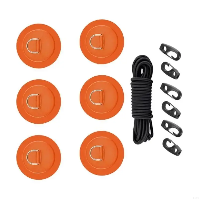 D-образные кольца, эластичная веревка, основа из ПВХ, D-образные кольца, аксессуар для каяков, каноэ, лодок, плотов, крепление
D-образные кольца, эластичная веревка, основа из ПВХ, D-образные кольца, аксессуар для каяков, каноэ, лодок, плотов, крепление