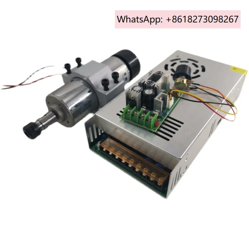 52 diameter 300W/500W high-speed air-cooled electric spindle PCB DC motor fixed seat DIY engraving machine spindle
52 diameter 300W/500W high-speed air-cooled electric spindle PCB DC motor fixed seat DIY engraving machine spindle