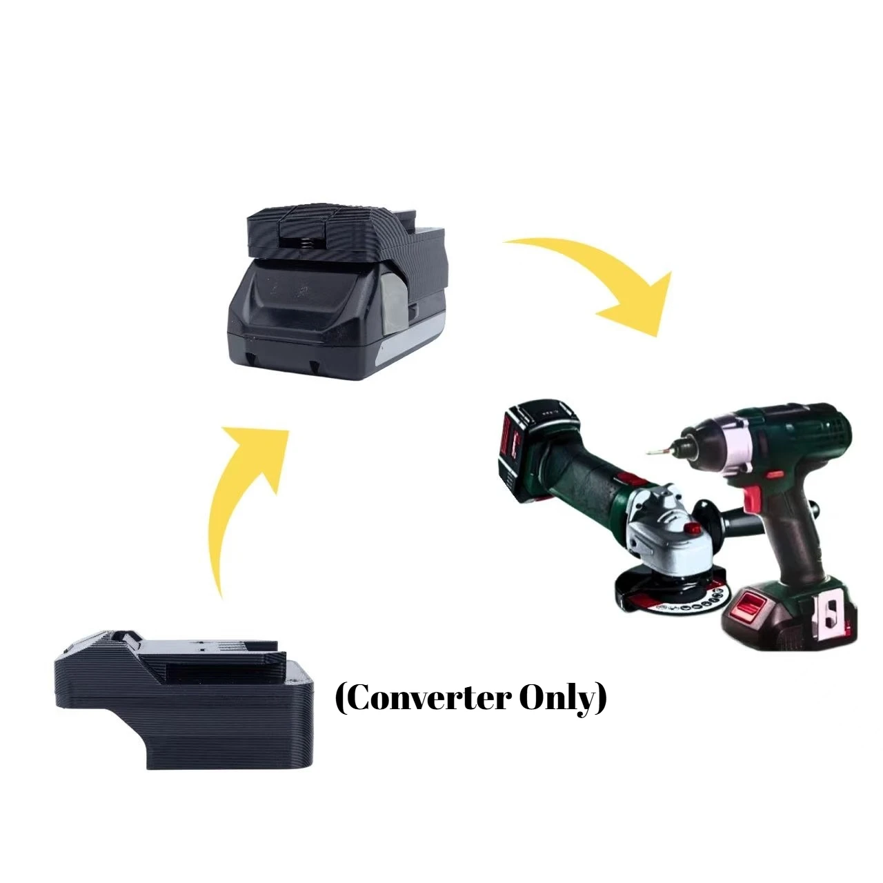 Battery Converter Adapter for Hitachi (HiKOKI)18V Lithium to Parkside / Milwaukee /Dewalt / Ryobi 18/20V Tools (No Battery)
Battery Converter Adapter for Hitachi (HiKOKI)18V Lithium to Parkside / Milwaukee /Dewalt / Ryobi 18/20V Tools (No Battery)