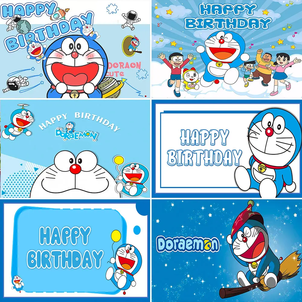 Doraemon Background Children Birthday Decoration Blue Cat Backdrop Party Supplies Baby Shower Banner Photography Kid Gifts Prop
Doraemon Background Children Birthday Decoration Blue Cat Backdrop Party Supplies Baby Shower Banner Photography Kid Gifts Prop