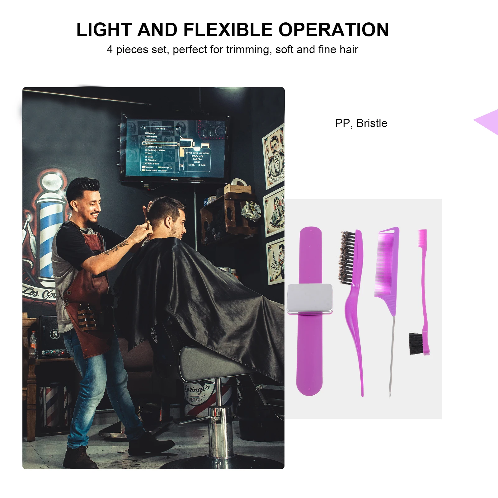 1Set Magnetic Hairpin Circle Hair Dyeing Comb Professional Salon Supply Durable Hair Coloring Comb Use Styling Tool
1Set Magnetic Hairpin Circle Hair Dyeing Comb Professional Salon Supply Durable Hair Coloring Comb Use Styling Tool