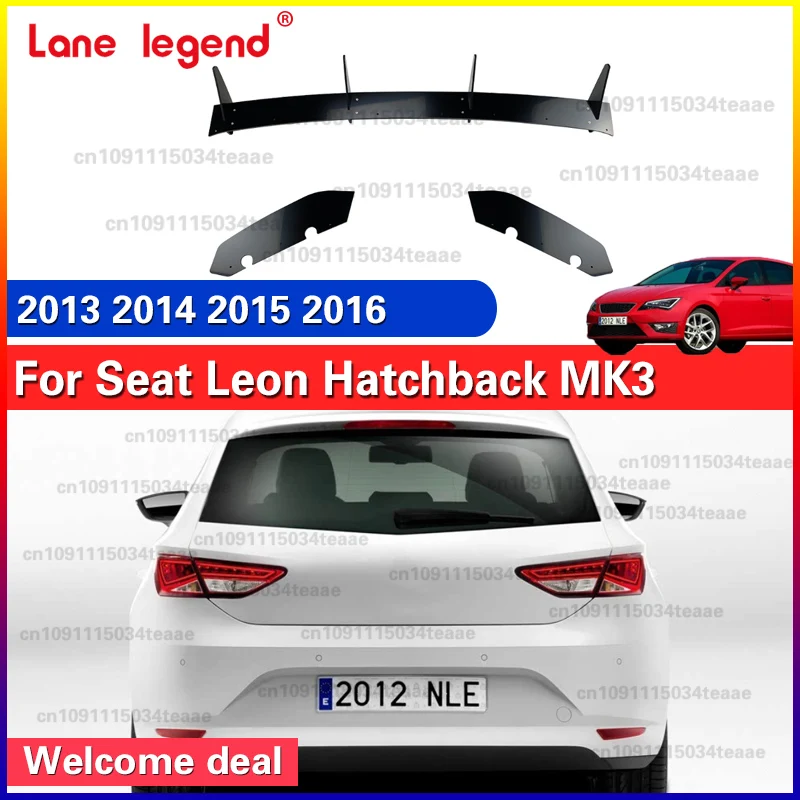 Car Rear Bumper Diffuser Lip Splitters Spoiler Rear Bumper Protector For SEAT Leon Hatchback MK3 2013-2016
Car Rear Bumper Diffuser Lip Splitters Spoiler Rear Bumper Protector For SEAT Leon Hatchback MK3 2013-2016