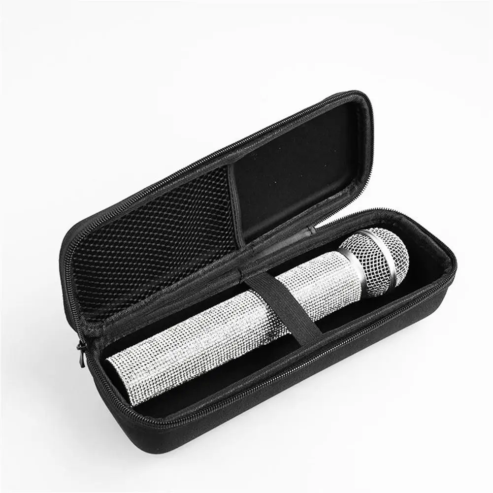 Portable Wireless Microphone Storage Box Hard Shell Shockproof Travel Carrying Case Zipper Organizer
Portable Wireless Microphone Storage Box Hard Shell Shockproof Travel Carrying Case Zipper Organizer