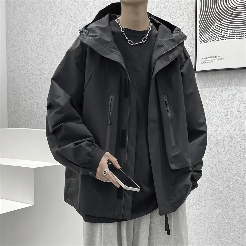 Spring Autumn Fashion Long Sleeved Cargo Jacket for Men Japan Retro Loose Casual Outdoor Sports Men's Jacket Coat Y2k Streetwear
Spring Autumn Fashion Long Sleeved Cargo Jacket for Men Japan Retro Loose Casual Outdoor Sports Men's Jacket Coat Y2k Streetwear